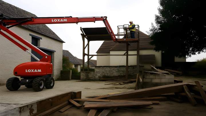 Chantier de démolition Île-de-France